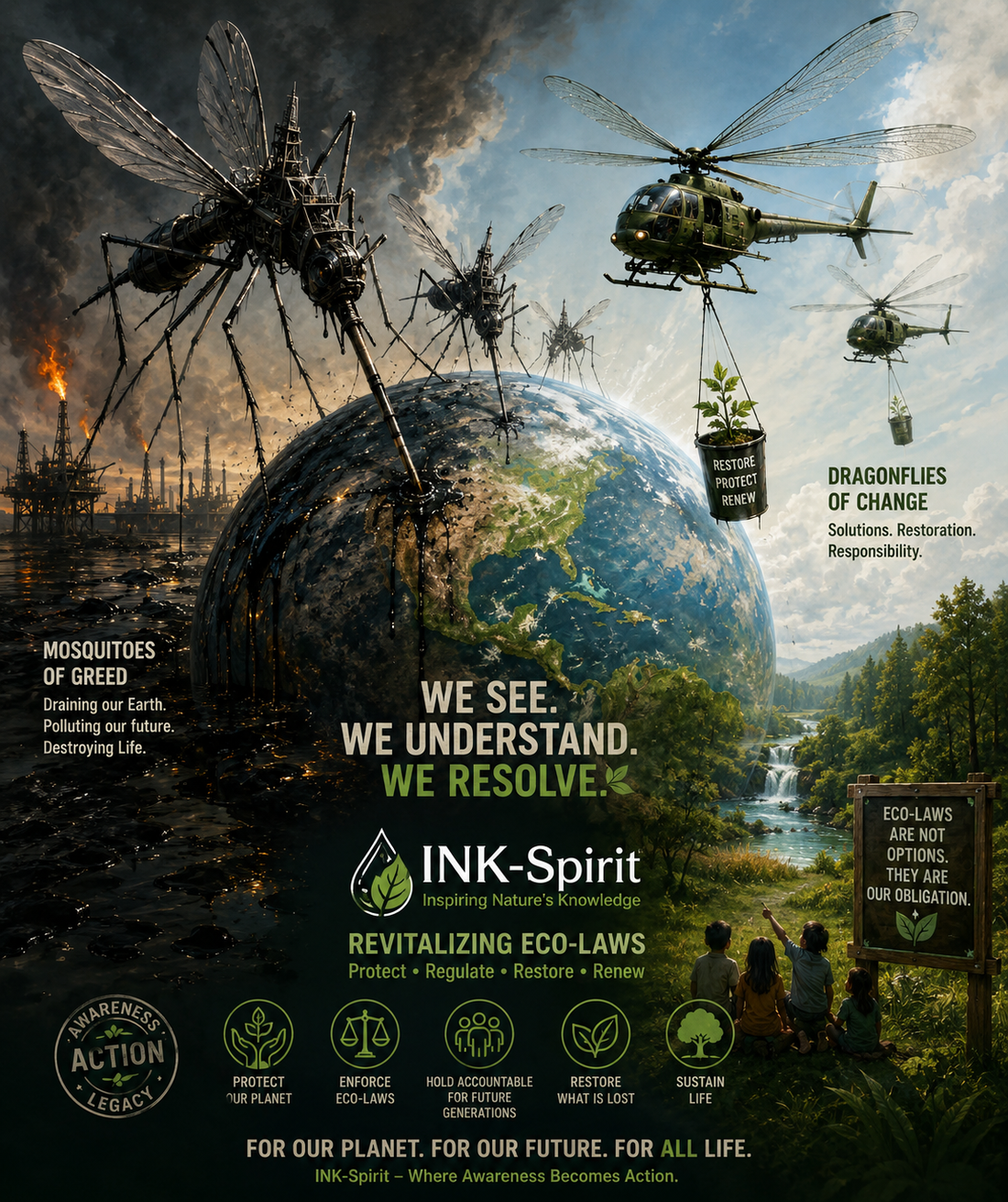 ECO-CENTRIC LAWS: HUMAN RIGHTS FOR A LIVING PLANET