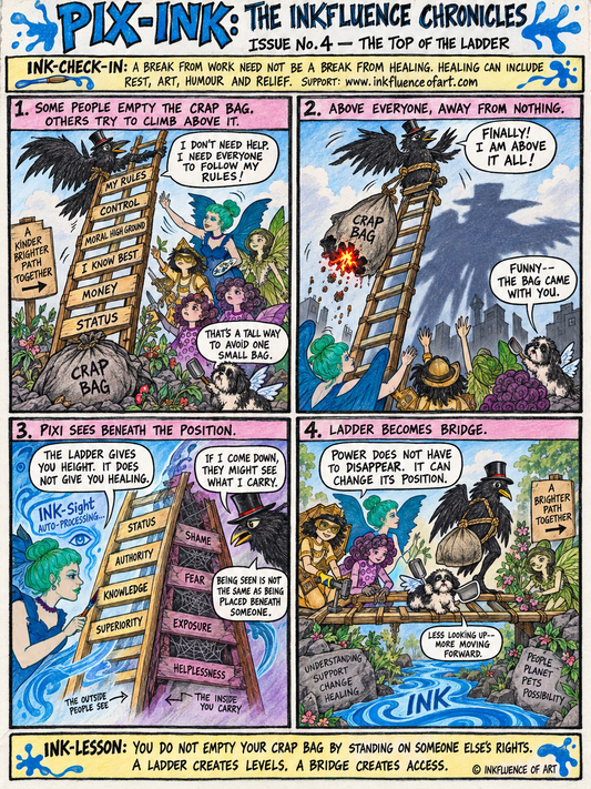 PIX‑INK Issue No. 4: “The Top of the Ladder”