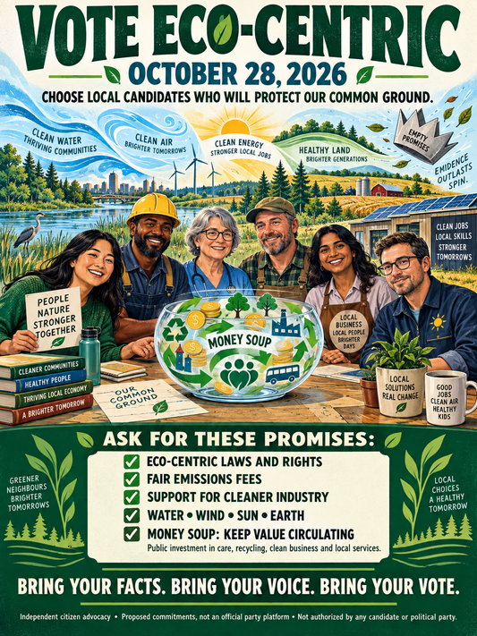 🌎 VOTE ECO-CENTRIC - October 28, 2026