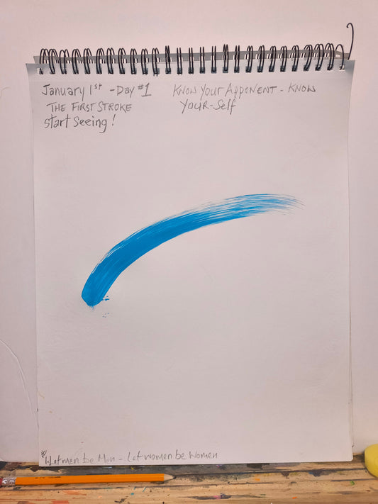 Day 1 — The First Stroke