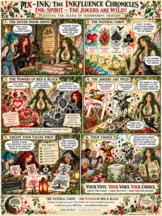 PIX-INK: The Inkfluence Chronicles INK‑Spirit — The Jokers Are Wild!