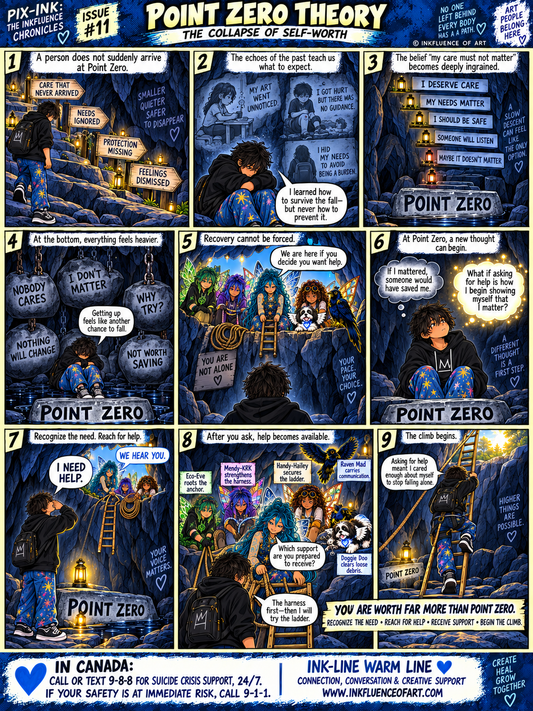 PIX‑INK: The Inkfluence Chronicles — Issue #11  Point Zero Theory