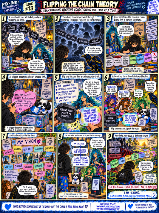 PIX‑INK: The Inkfluence Chronicles — Issue #13 Flipping the Chain Theory