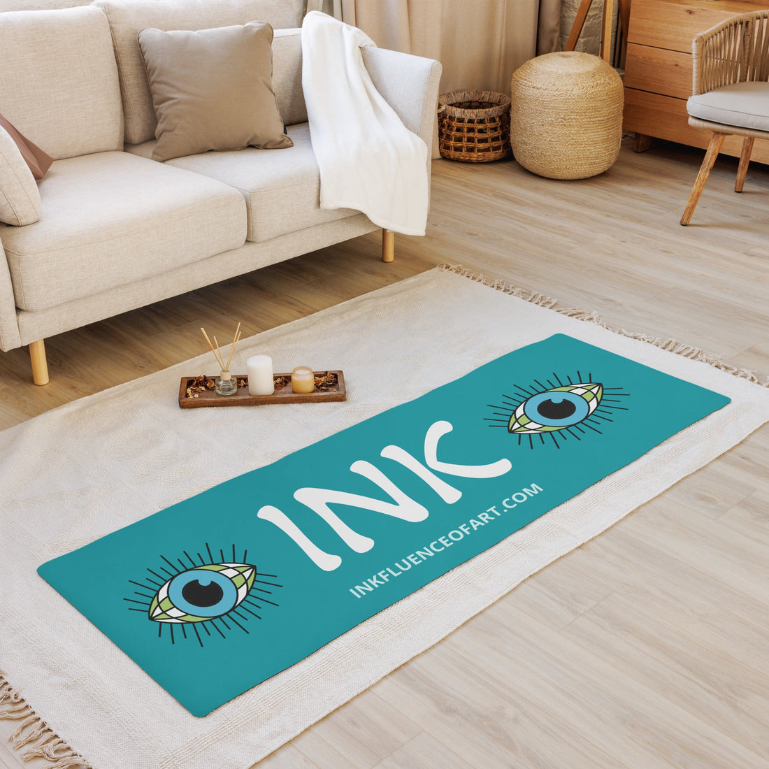 BL-INK Yoga Mat — Find Your Balance, Discover Your Sparkle!