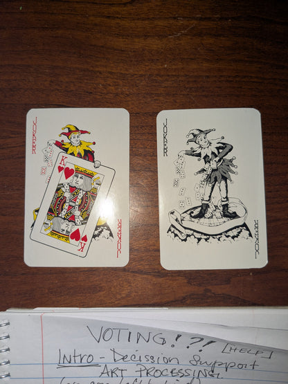 THE JOKERS ARE WILD! Your Vote. A Special Introductory Gift from Inkfluence of Art Limited Time Offer
