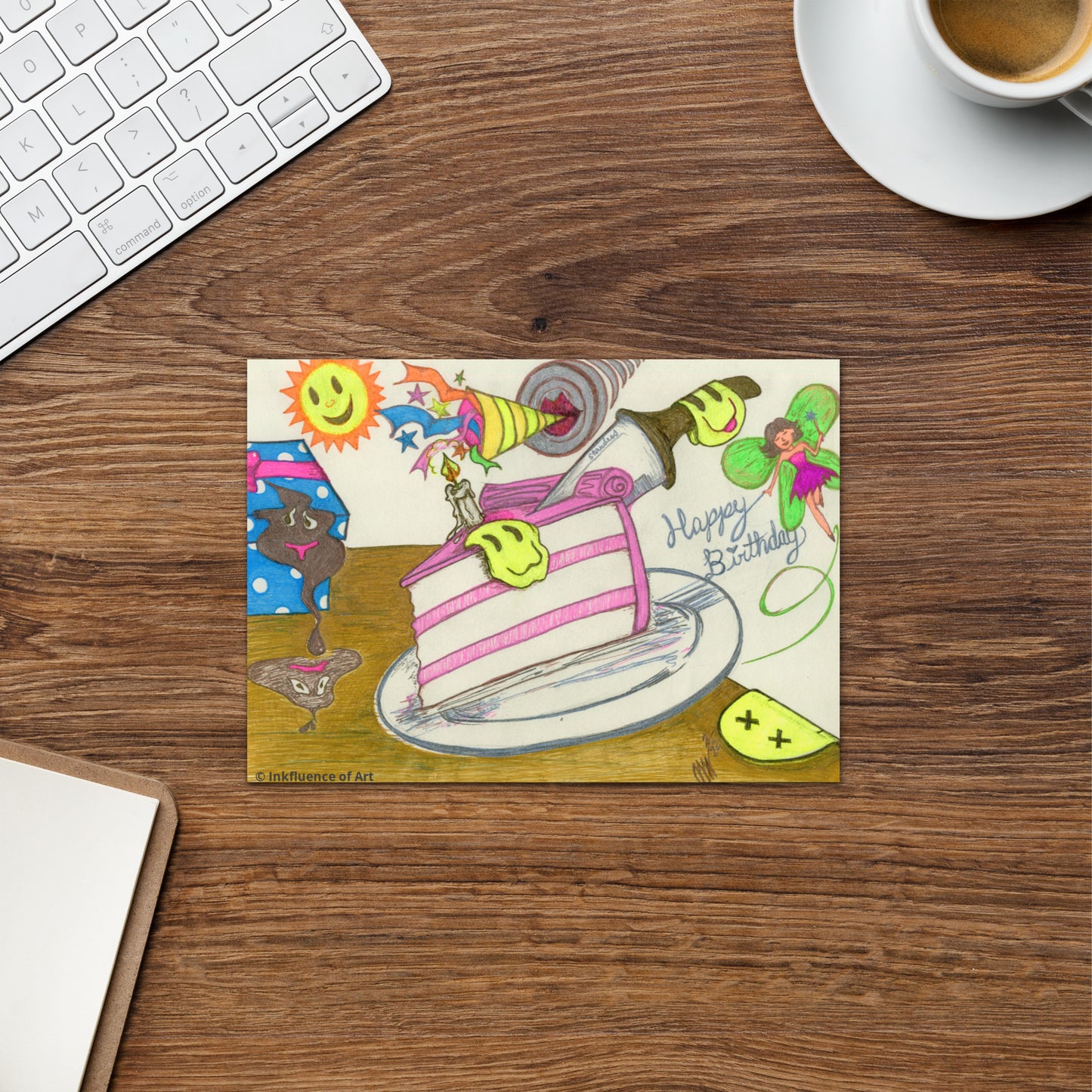 Birthday Emoji Card