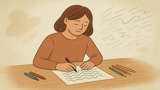 Art Life Coaching for Emotional Expression and Calm  Lesson 3.2: Simple Art Practices for Anxiety Relief