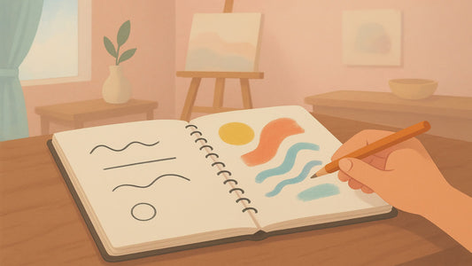 Art Life Coaching for Emotional Expression and Calm Lesson 2.3: Using Color and Shape to Notice Feelings