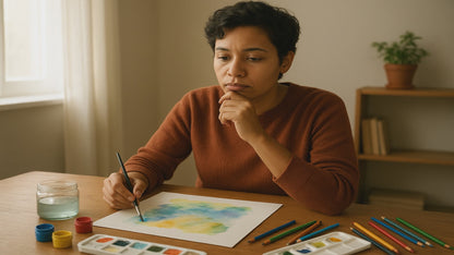 Intro to Inkfluence of Art: Online Art Life Coaching for Emotional Expression and Calm