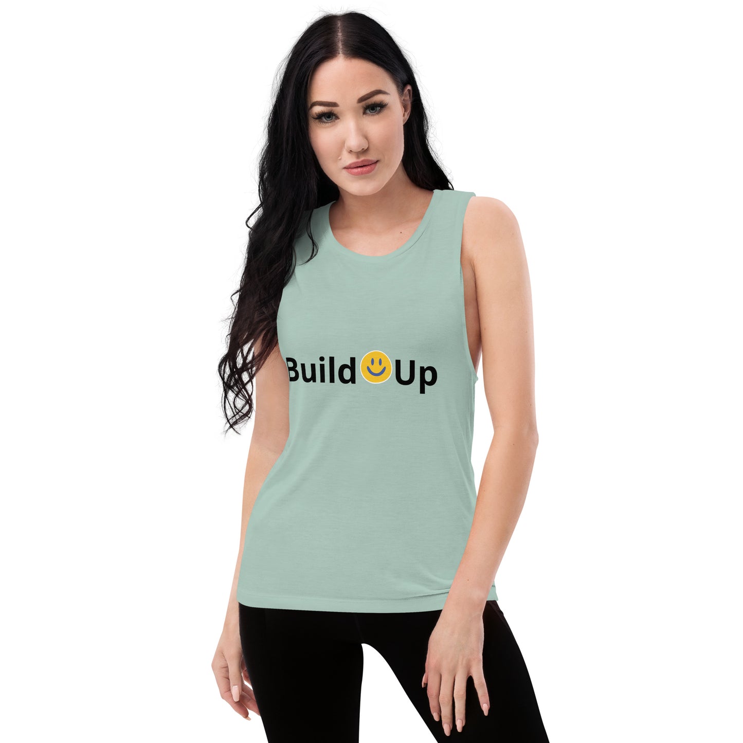 Happy Ladies’ Muscle Tank