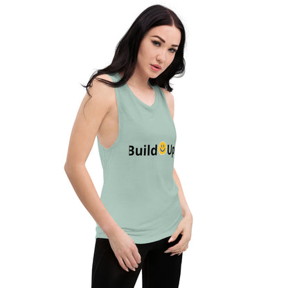 Happy Ladies’ Muscle Tank