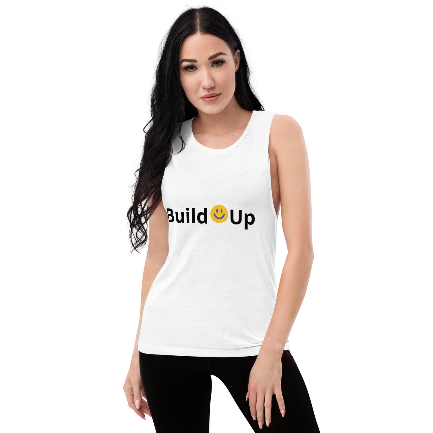 Happy Ladies’ Muscle Tank