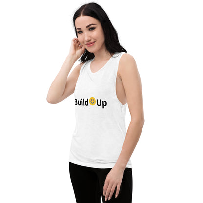 Happy Ladies’ Muscle Tank